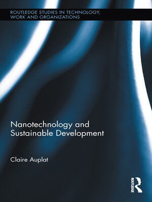 cover image of Nanotechnology and Sustainable Development